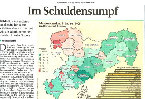 Sächsische Zeitung vom 25./26. November 2006